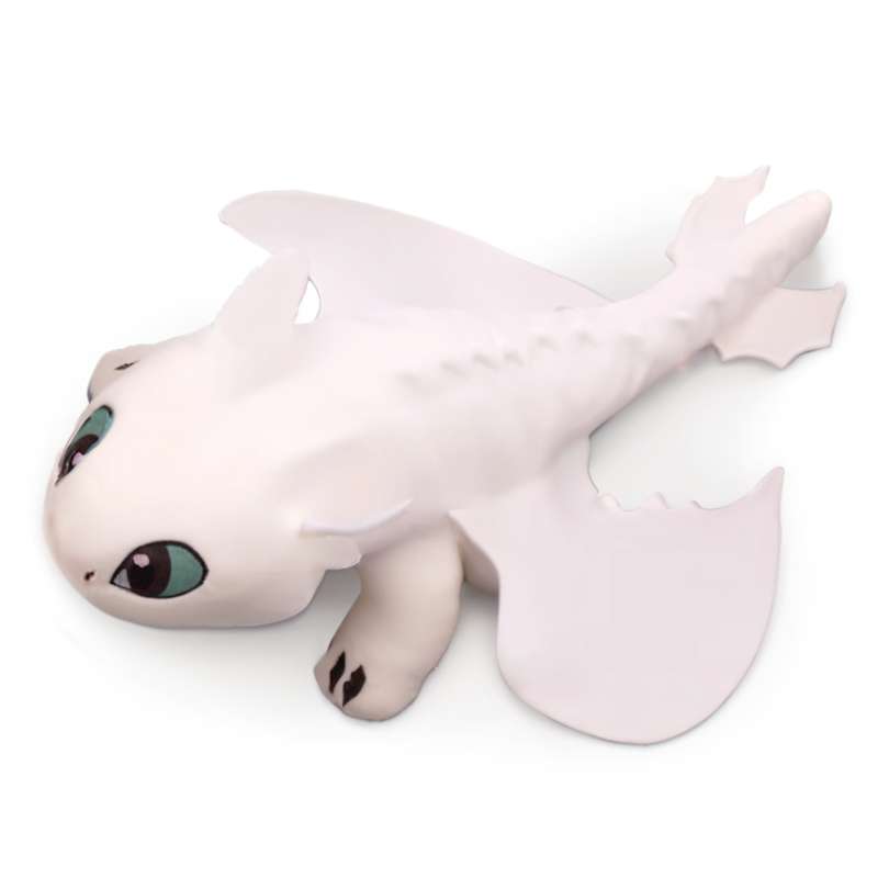How To Train Your Dragon Light Fury Plush Dragon Vibe