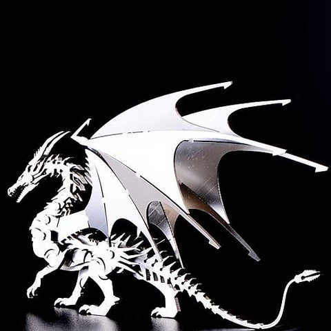 3D Metal Dragon Puzzle