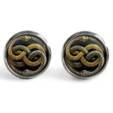 Auryn Earrings (silver finish)