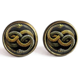 Auryn Earrings (bronze finish)