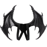 Black Dragon of Darkness set of Wings Costume