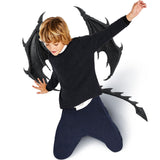 Black Dragon of Darkness set of Wings Costume