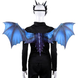 Blue Dragon Cosplay Wings