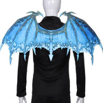 Blue Dragon Wings Costume