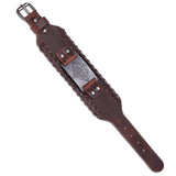 Celtic Dragon Bracelet (Leather)