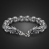 Chinese Dragon Bracelet made of Silver