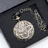Chinese Luck Dragon Pocket Watch (Mechanical)