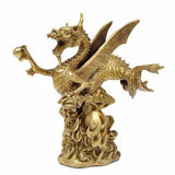 Chinese Flying Dragon Statue