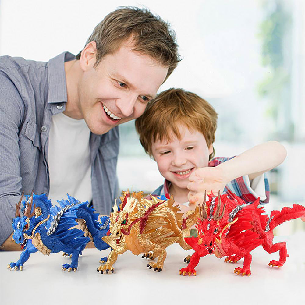 Chinese Red Dragon Figurine | Dragon Vibe