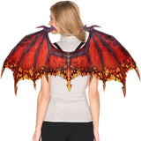 Cosplay Red Dragon Wings