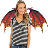 Cosplay Red Dragon Wings