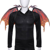 Cosplay Red Dragon Wings