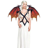 Cosplay Red Dragon Wings