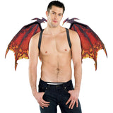 Cosplay Red Dragon Wings