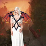 Cosplay Red Dragon Wings