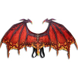 Cosplay Red Dragon Wings