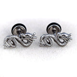 Dragon Earrings For Kids (Stainless Steel)