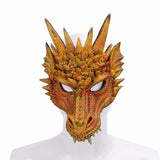 Fire-Breathing Orange Dragon Costume