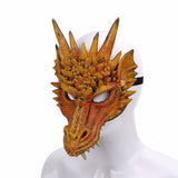 Fire-Breathing Orange Dragon Costume