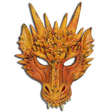 Fire-Breathing Orange Dragon Costume