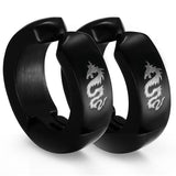 Dragon Hoop Earrings
