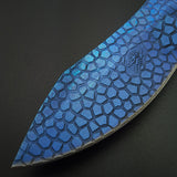 Dragon Blue Metal Knife