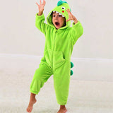 Green Dragon<br>Pajamas for Toddlers