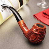 Briar Wood Dragon Pipe