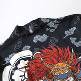 Dragon and Samurai Kimono