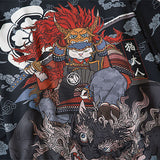 Dragon and Samurai Kimono