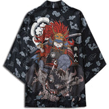 Dragon and Samurai Kimono