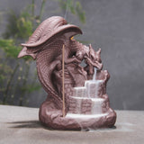 Dragon on Waterfall<br>Incense Burner