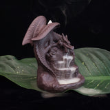 Dragon on Waterfall<br>Incense Burner