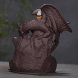 Dragon on Waterfall<br>Incense Burner
