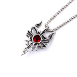 Dragons And Crystal Necklace