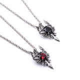 Dragons And Crystal Necklace