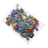 Flaming Dragon tattoo