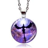 Flying Dragon Necklace (Silver)