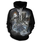 Giant Squid Dragon Hoodie