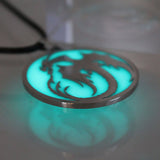 Glow In The Dark Dragon Necklace