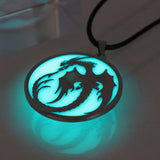Glow In The Dark Dragon Necklace