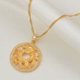 Gold Chain Dragon Pendant