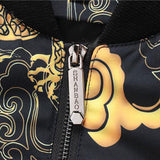 Gold Dragon Bomber Jacket