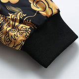Gold Dragon Bomber Jacket