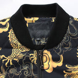 Gold Dragon Bomber Jacket