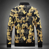 Gold Dragon Bomber Jacket