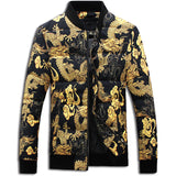 Gold Dragon Bomber Jacket