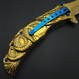 Gold Dragon Pocket Knife