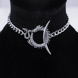 Gothic Dragon Necklace
