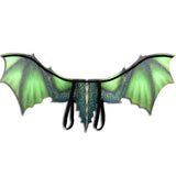 Green Dragon Cosplay Wings